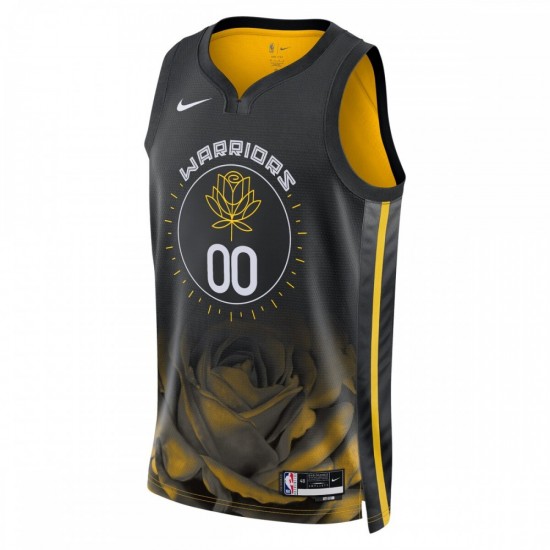 Golden State Warriors Nike Unisex 2022/23 Swingman Custom Jersey - City Edition - Black