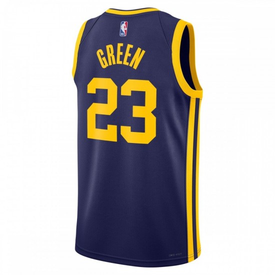 Draymond Green Golden State Warriors Jordan Brand 2022/23 Statement Edition Swingman Jersey - Navy