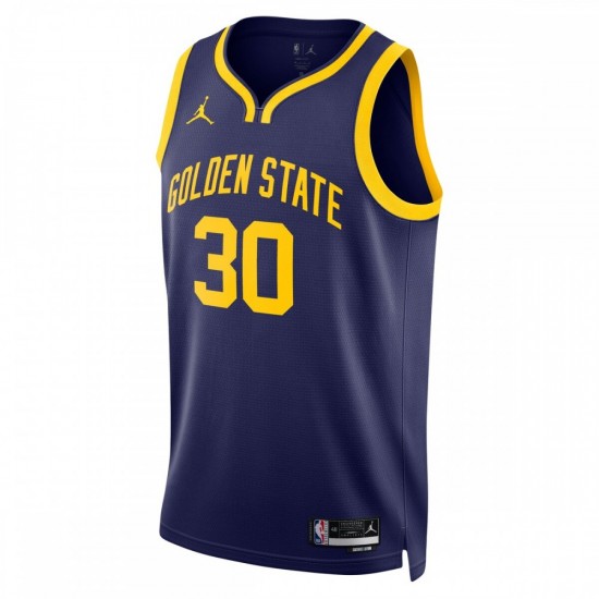 Stephen Curry Golden State Warriors Jordan Brand 2022/23 Statement Edition Swingman Jersey - Navy