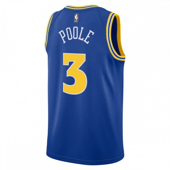 Jordan Poole Golden State Warriors Nike 2022/23 Swingman Jersey Royal - Classic Edition