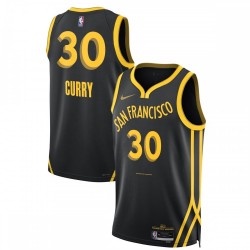 Stephen Curry Golden State Warriors Nike Unisex 2023/24 Swingman Jersey - Black - City Edition