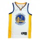 Men's Golden State Warriors Jordan Poole #3 White 2021/22 Swingman NBA Jersey - Association Edition