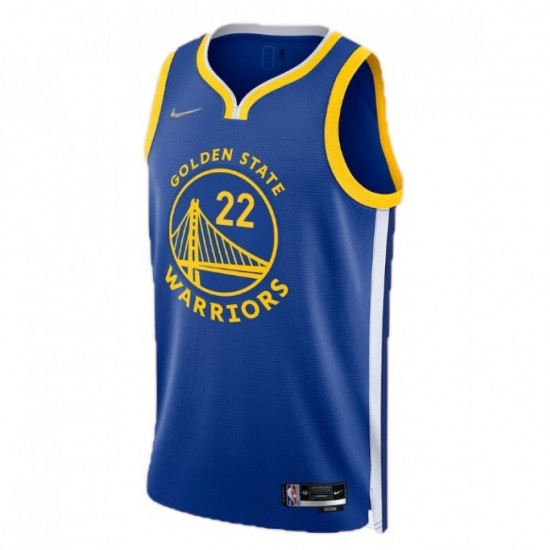 Men's Golden State Warriors Andrew Wiggins #22 Nike Royal 21/22 Swingman Jersey-Icon Edition