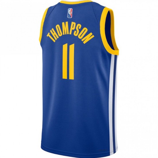 Men's Golden State Warriors Klay Thompson #11 Nike Royal 21/22 Swingman Jersey -Icon Edition