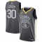 Men's Golden State Warriors Stephen Curry #30 Black Swingman Jersey - Statement Edition