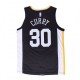 Men's Golden State Warriors Stephen Curry #30 Black Swingman Jersey - Statement Edition