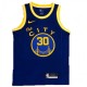 Men's Golden State Warriors Stephen Curry #30 Nike Royal Hardwood Classics 2020/21 Swingman Jersey- Classic Edition