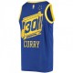 Men's Golden State Warriors Stephen Curry #30 Nike Royal Hardwood Classics 2020/21 Swingman Jersey- Classic Edition