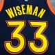 Men's Golden State Warriors James Wiseman #33 Nike Navy 2020/21 Swingman Jersey - City Edition