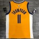 Men's Golden State Warriors Thompson #11 Jordan Gold 20/21 Swingman Jersey - Statement Edition