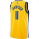 Men's Golden State Warriors Thompson #11 Jordan Gold 20/21 Swingman Jersey - Statement Edition