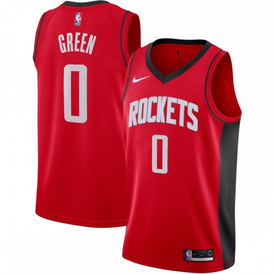 Jalen Green Houston Rockets Nike 2021 NBA Draft First Round Pick Swingman Jersey Red - Icon Edition