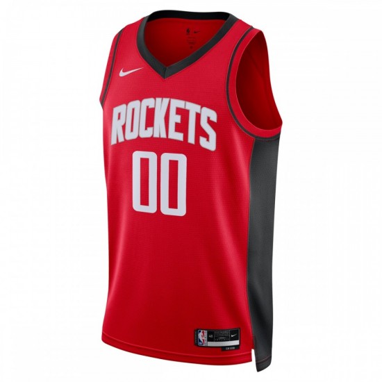 Houston Rockets Nike Unisex 2022/23 Swingman Custom Jersey Red - Icon Edition