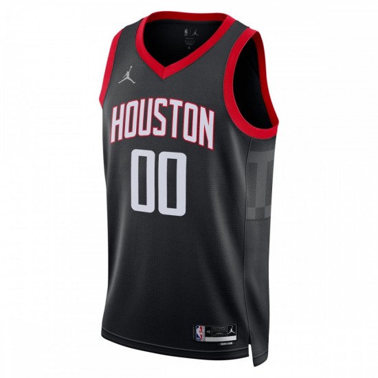 Houston Rockets Jordan Brand Unisex 2022/23 Swingman Custom Jersey - Statement Edition - Black