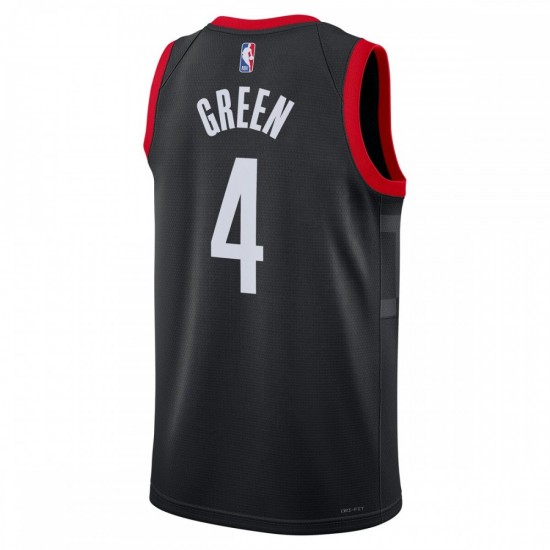 Jalen Green Houston Rockets Jordan Brand 2022/23 Statement Edition Swingman Jersey - Black