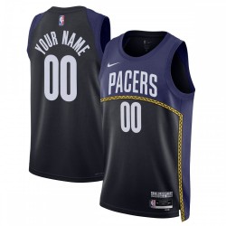 Indiana Pacers Nike Unisex 2022/23 Swingman Custom Jersey - City Edition - Blue