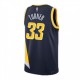 Men's Indiana Pacers Myles Turner #33 Nike Navy 2021/22 Swingman NBA Jersey - City Edition