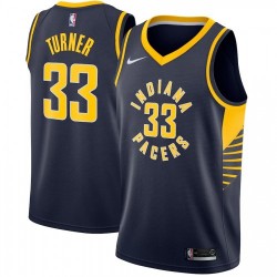 Men's Indiana Pacers Myles Turner #33 Nike Navy Swingman Jersey - Icon Edition