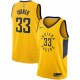 Men's Indiana Pacers Myles Turner #33 Nike Gold Replica Swingman Jersey - Statement Edition