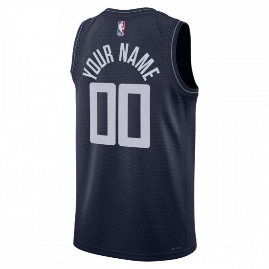 LA Clippers Nike Unisex 2023/24 Custom Swingman Jersey - Navy - City Edition