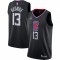 Paul George LA Clippers Jordan Brand 2020/21 Swingman Jersey - Statement Edition - Black