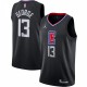 Paul George LA Clippers Jordan Brand 2020/21 Swingman Jersey - Statement Edition - Black