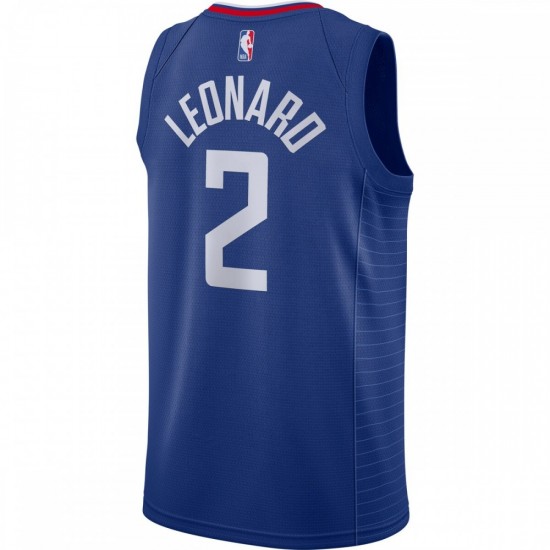 Kawhi Leonard LA Clippers Nike 2020/21 Swingman Jersey - Royal - Icon Edition