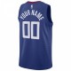 LA Clippers Nike 2020/21 Swingman Custom Jersey - Icon Edition - Royal