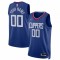 LA Clippers Nike 2021/22 Diamond Swingman Custom Jersey - Icon Edition - Royal