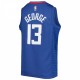 Paul George LA Clippers Nike Youth 2021/22 Diamond Swingman Jersey - Icon Edition - Royal