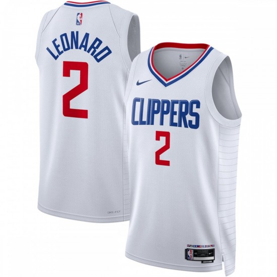 Kawhi Leonard LA Clippers Nike Unisex 2022/23 Swingman Jersey - Association Edition - White