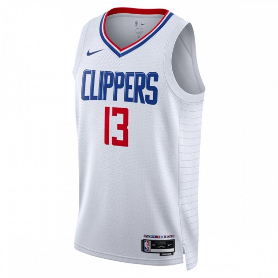 Paul George LA Clippers Nike Unisex 2022/23 Swingman Jersey - Association Edition - White