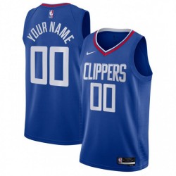 LA Clippers Nike Youth Swingman Custom Jersey Royal - Icon Edition