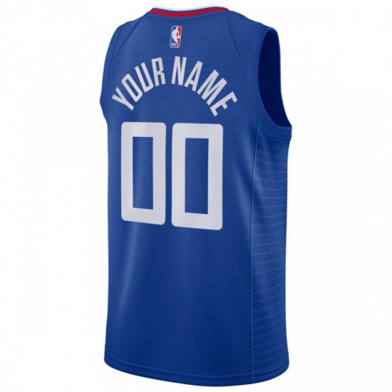 LA Clippers Nike Youth Swingman Custom Jersey Royal - Icon Edition