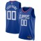 LA Clippers Nike Unisex 2022/23 Swingman Custom Jersey Royal - Icon Edition