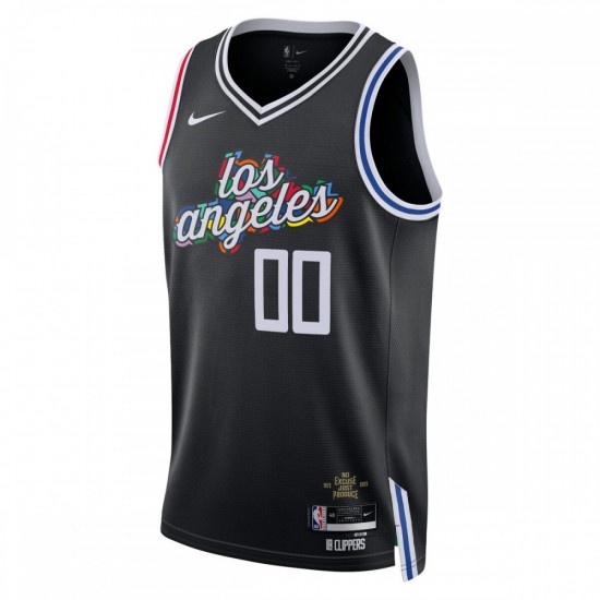 LA Clippers Nike Unisex 2022/23 Swingman Custom Jersey - City Edition - Black