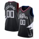 LA Clippers Jordan Brand Unisex 2022/23 Swingman Custom Jersey - Statement Edition - Black