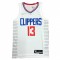 Men's Los Angeles Clippers George #13 Nike White Swingman NBA Jersey - Association Edition