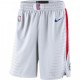 Men's LA Clippers Nike White/Red 202021 Performance Swingman Shorts - Association Edition