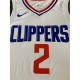 Men's LA Clippers Kawhi Leonard #2 White 19-20 Swingman Jersey - Association Edition