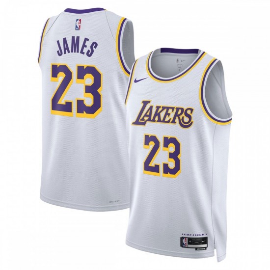 LeBron James Los Angeles Lakers Nike Unisex Swingman Jersey - Association Edition - White