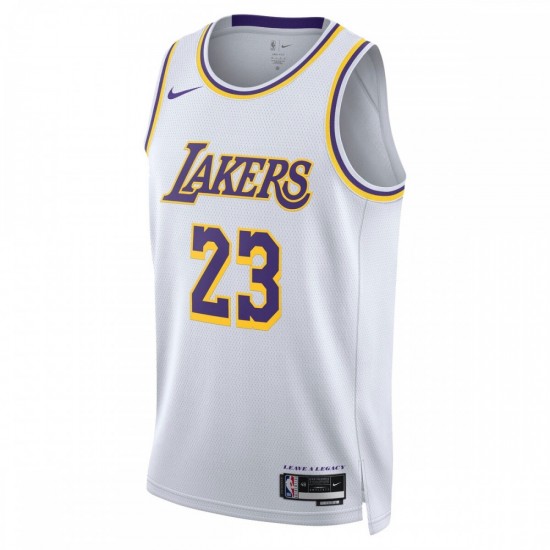 LeBron James Los Angeles Lakers Nike Unisex Swingman Jersey - Association Edition - White