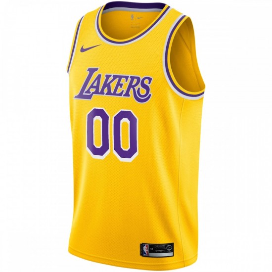 Los Angeles Lakers Nike Youth Custom Swingman Jersey Gold - Icon Edition