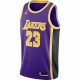 LeBron James Los Angeles Lakers Jordan Brand 2020/21 Swingman Jersey - Statement Edition - Purple