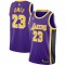 LeBron James Los Angeles Lakers Jordan Brand 2020/21 Swingman Jersey - Statement Edition - Purple