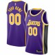 Los Angeles Lakers Jordan Brand Youth Swingman Custom Jersey - Statement Edition - Purple