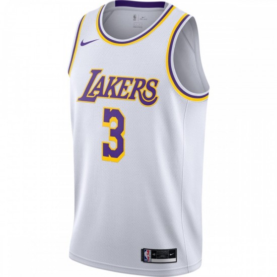 Anthony Davis Los Angeles Lakers Nike 2020/21 Swingman Jersey - White - Association Edition