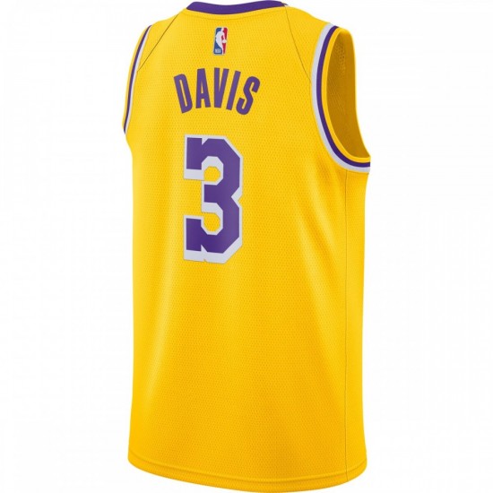 Anthony Davis Los Angeles Lakers Nike 2020/21 Swingman Jersey Gold - Icon Edition