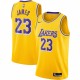 LeBron James Los Angeles Lakers Nike 2020/21 Swingman Jersey Gold - Icon Edition