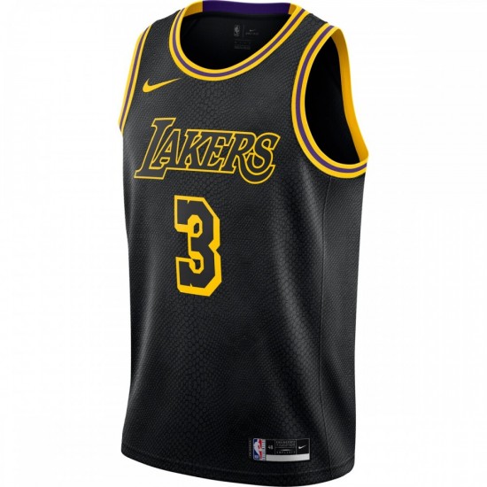 Anthony Davis Los Angeles Lakers Nike City Edition Swingman Jersey - Black